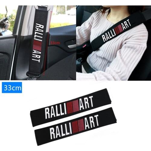33CM Cotton Car-Styling Case For Mitsubishi Lancer 10 RalliArt asx lancer outlander pajero Accessories Car Styling