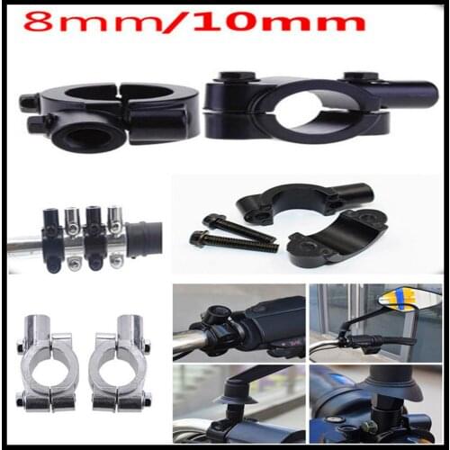 8MM 10MM Motorcycle RearView Mirror Holder Adapter Base code for Kawasaki NINJA 300 250R ZX636R ZX6RR 400R