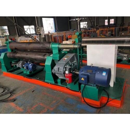 Automatic 3 Roll Metal Tube Rolling Machine, Mechanical Bending and Forming Machine for Carbon Steel and Iron Sheet