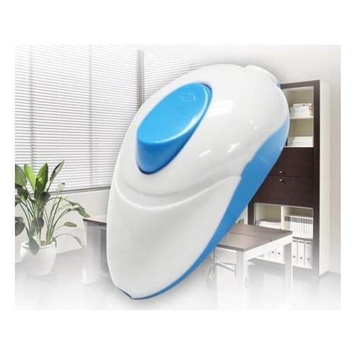 White Blue Push Button Household Midway Domestic Bed Bedside Fan Single Control Switch 63x34x28mm