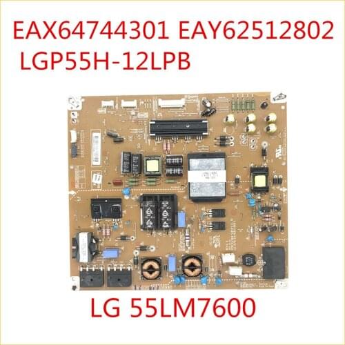 EAX64744301 EAY62512802 Power Supply For TV Plate Power Supply Card Professional TV Accessories LGP55H-12LPB LG 55LM7600