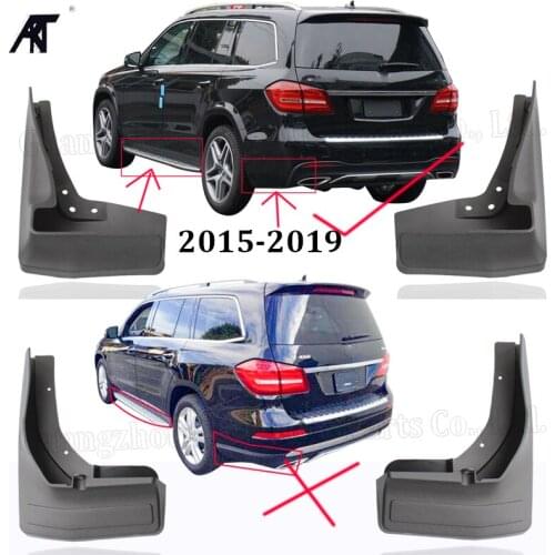 Mudguard Mud Flaps Splash Guard Fender For Mercedes GL Class 2015-2019 GL350 GL450 GL500 Black Deluxe board
