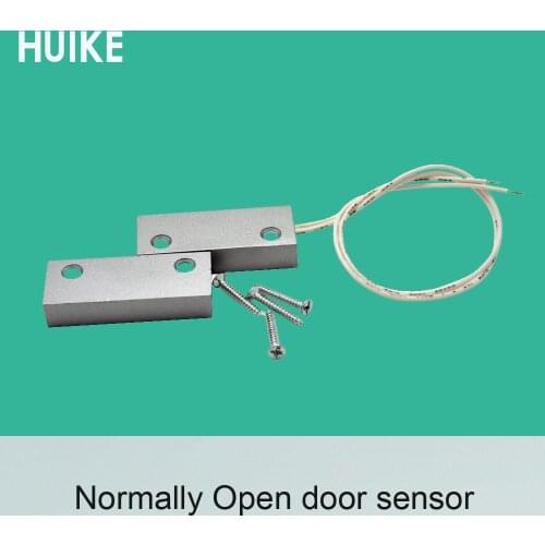 1 PCS Door Open Alarm Detector Zinc Alloy Normally Close Magnet Sensor Home security Magnetic Switch Fire Control