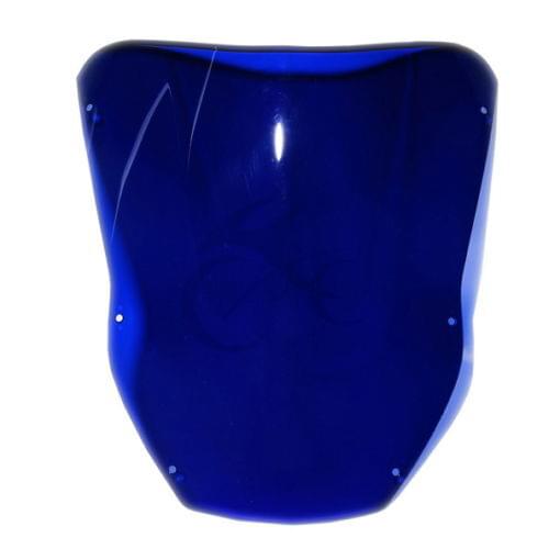 Dual Bubble Blue Windshield Windscreen For KAWASAKI Ninja ZX-12R ZX12R 00-01