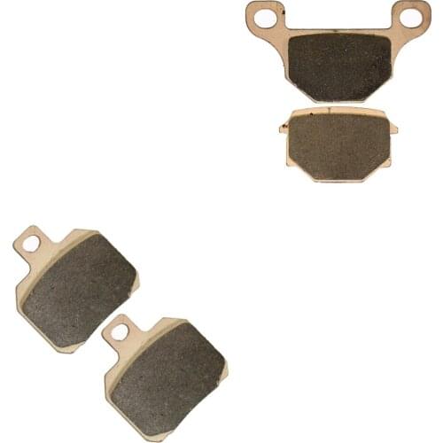 Brake Pad Set fit for DERBI Street 125 Mulhacen Cafe Cast wheel Rad.cal. 2008 2009 2010 Front Rear