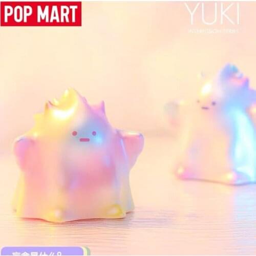 Original POPMART YUKI Heguang Tongchen Series Blind Box Toy Figure Confirmed Style Cute Anime Character Surprise Birthday Gift