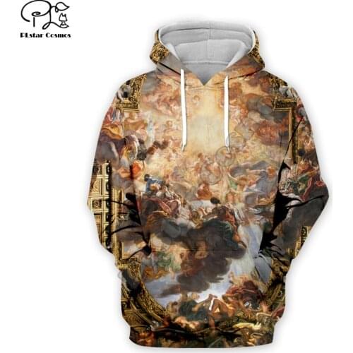 PLstar Cosmos Montage Christian Catholic God Jesus Retro Pullover NewFashion Tracksuit 3DPrint Men/Women Casual Funny Hoodies 19