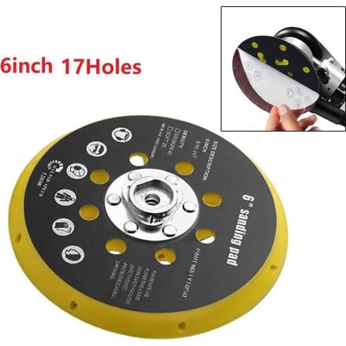 150mm Sander Backing Pad Sanding Disc Grinding Pad Sander Pad Hot Sale