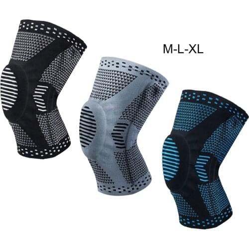 Sports Knee Brace Pad Kneecap Protector Compression Sleeve Joint Injury