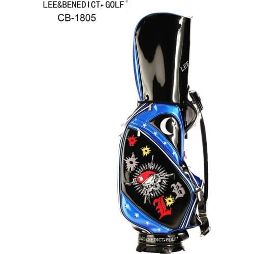 New LB golf bag bag mens and womens standard bag clothing bag shoes bag three dimensional embroidery waterproof