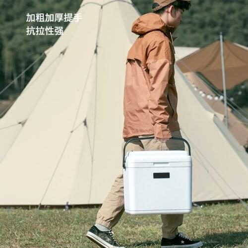 Camping Vacuum Box Car-Fridge Cooler Case Outdoor Cold Storage Picnic Sea Fishing Bag Kitchen Rod Type Large 24H Refrigeration