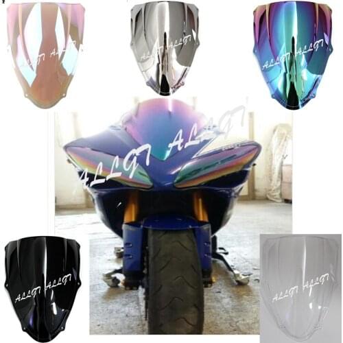 Windshield Winscreen For Suzuki TL1000R 1998 1999 2000 2001 2002 Smoke Transparant Multicolor Silver