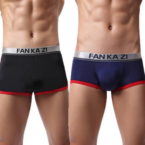 1/5PCS Men Boxer Shorts Bugle Pouch Underwear Casual Shorts Cueca Mini Boxershorts Swimwear Sports Fitness Trunks Cotton Panties