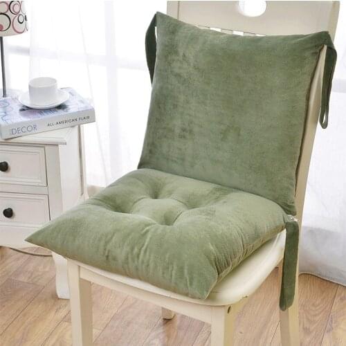 1 Pcs Winter Candy Color Seat Cushion Warm Comfort Backrest Pillow Warm Butt Pads Tatami Mattress Home Decor