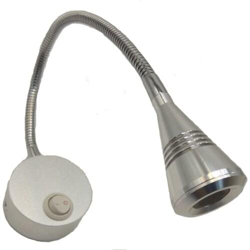 12V 24V 110V 220V 3W LED GOOSENECK MAP LIGHT