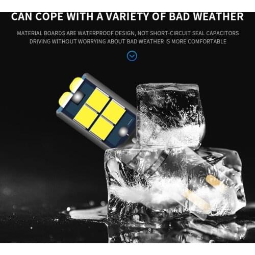 2pcs Car LED Clearance Lights W5W T10 194 Bulb Lamp Canbus For Nissan Qashqai Tiida New Teana SYLPHY Juke Xtrail Almera NV200