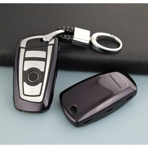 Car Key Fob Chain Case Cover Holder For BMW X3 X4 228i 230i 235i 320i 328i 330i 335i 428i 430i 525i 528i 530i 535i 540i 640i 730