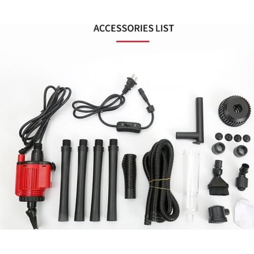 Electric Gravel Cleaner Automatic Aquarium Cleaner with Filter Bag 667A