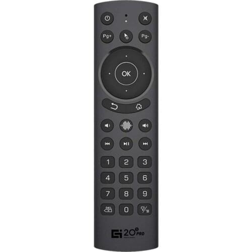 G20S Pro Smart Remote Control Home Air Mouse 2.4G IR Voice Gyroscope for Google Assistant Android TV Box Netflix