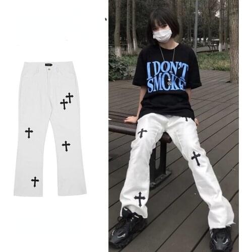 Женские прямые джинсы Glufigh China At AliExpress