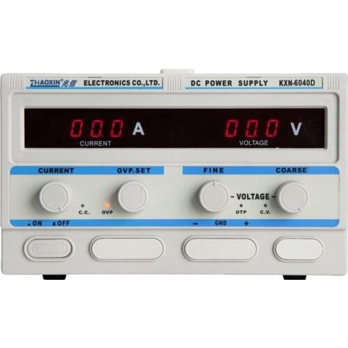 KXN-6040D high-power adjustable DC power supply 60V40A battery test charge aging vehicle maintenance equipment
