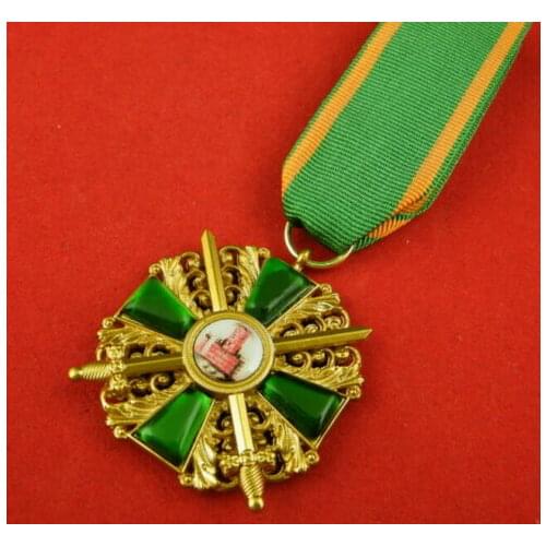 WWI WW1 GERMAN BADEN GRAND DUCHY ZAHRINGEN KNIGHT CROSS LION SWORD MEDAL