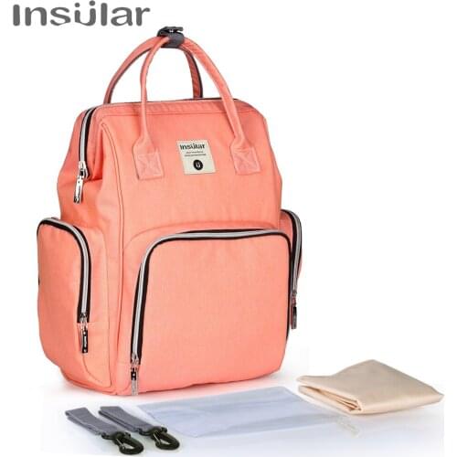 Fashion Mummy Maternity Diaper Bag Large Capacity Baby Travel Backpack Designer Nursing Bag For Baby Care Stroller Nappy Bag