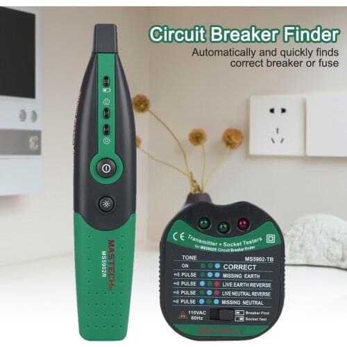 MS5902 Factory Professional Automatic Socket Tester Circuit Breaker Finder #734