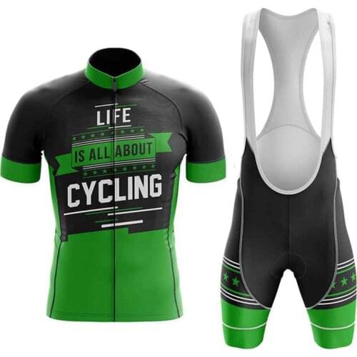 Men Cycling Clothing 2021 Short Sleeve Mayots Ciclismo Hombre Complete Summer Cycling Set Triathlon Suit Bike Uniform Cycle ​Kit