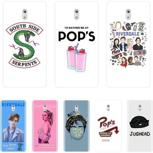 American TV Riverdale Back Cover For Nokia X6 7 Plus Nokia3 Nokia5 Nokia6 Soft Silicone Case For Nokia 8 6 5 3 2 1 Phone Case