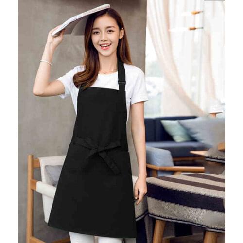 2017 new fashion apron kitchen waterproof chef milk tea shop overalls