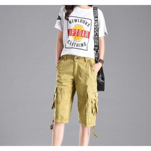 New Arrival Hot Sale Fashion overalls Womens multi-pocket Casual Cargo Overalls Cargo pants SHIERXI