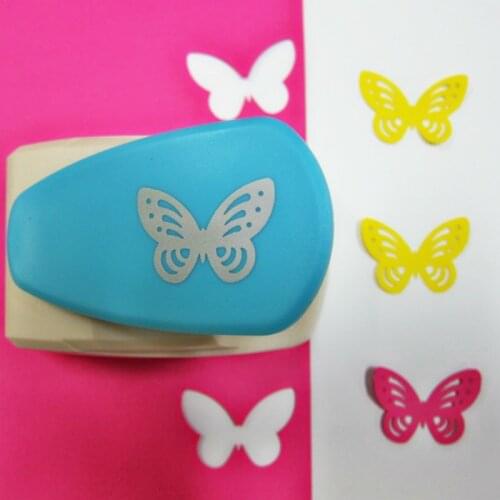 New Butterfly Size 5cm Craft Hole Punch Furador EVA Foam Puncher Kids Toys DIY Paper Cutter Maker Scrapbooking Embossing Device