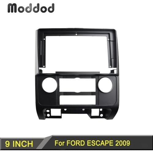 9 INCH Radio Frame for FORD ESCAPE 2009 Stereo DVD Player Install Surround Trim Panel Dash Installation Trim kit Android Frame