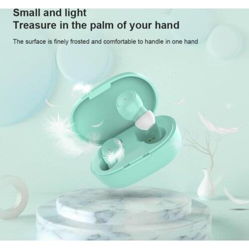 E6S TWS True Wireless Earphone Ergonomic Design HIFI Sound Quality Stable Connection Bluetooth-compatible Sports Ear Bub