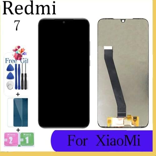 For Xiaomi Redmi 7 LCD Screen Tested AAA Lcd Display+Touch Screen Replacement with Frame For Xiaomi Redmi 7 M1810F6LG