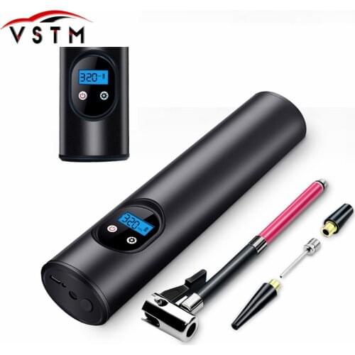 2019 12V 150PSI Cordless Handheld Inflatable Air Pump Car Tyre Inflator LCD Digital Rechargeable For Auto Emergency Motorcycles