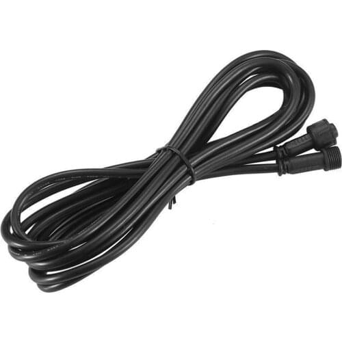 3PIN 1/2/3 Meters IP67 Waterproof Extension Cable Power Cord Male and Female Connectors for CCT WW+CW LED Deck Light