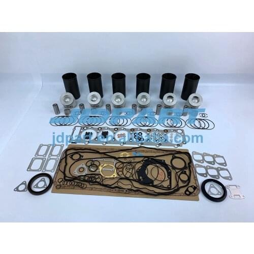 6HK1 Rebuild Kit With Cylinder Gasket Set Piston Rings Liner Kit For Isuzu