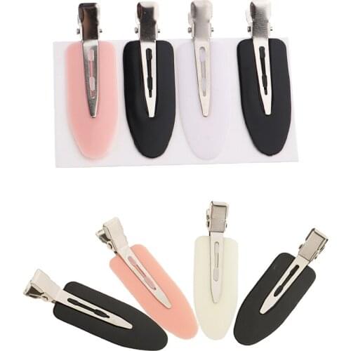 Perfeclan 8Pcs Mixed Color Hair Clip Seamless, No Bend, No Mark Hair Pin Curl Clips