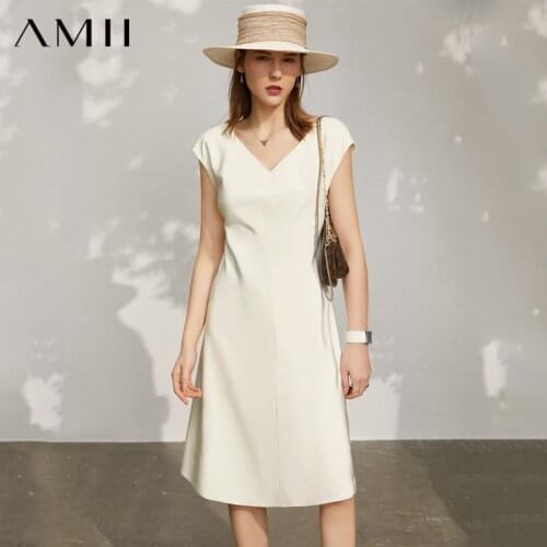 Короткие летние платья Amii China At AliExpress