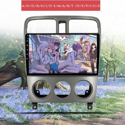 For Subaru Forester 2002 - 2008 Car Radio Multimedia Music Player HU Head Unit Navigation GPS Android 10 No 2din DVD Carplay rds