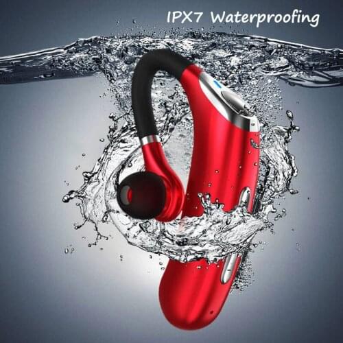 BGreen Business Bluetooth 5.0 Earphone Waterproof Sports Bluetooth Earphone CVC Noise Cancellation Wireless Earphone