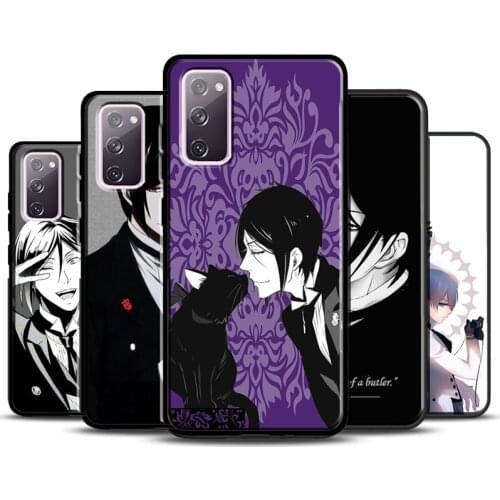 Sebastian Black Butler Case For Samsung Galaxy Note 20 Ultra Note 9 10 S10e S8 S9 S10 S21 Plus S20 FE Coque