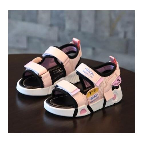 Baby comfortable sandals 2020 summer new boy girls beach shoes kids casual sandals children princess fashion sport sandals