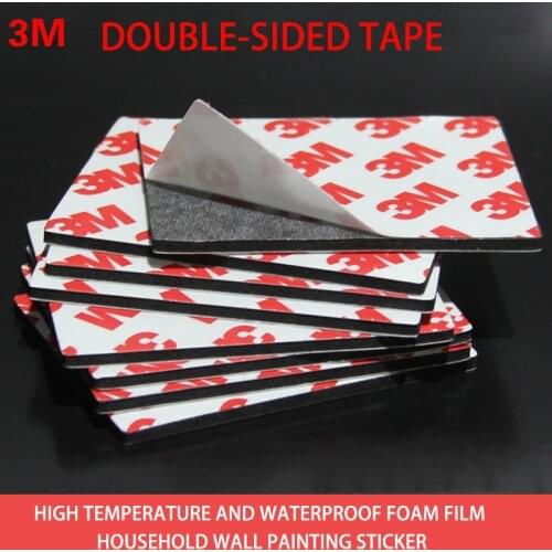 3M double-sided adhesive strong car with household sponge tape to fix ornaments and high-viscosity double-sided adhesive patch