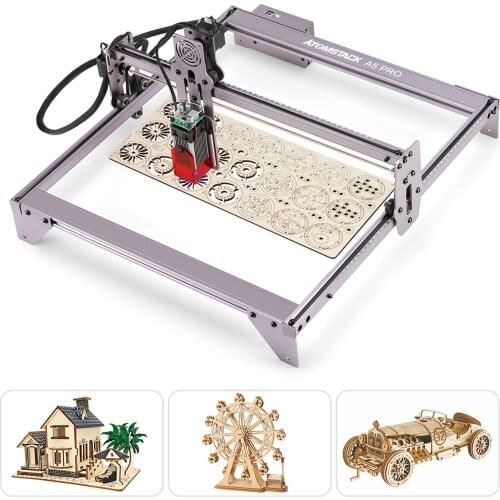 Engraver Machine ATOMSTACK A5 40W 30W 20W CNC Router Laser Engraving Metal Area 410*400mm Printer Cutting Desktop DIY Kit Cutter