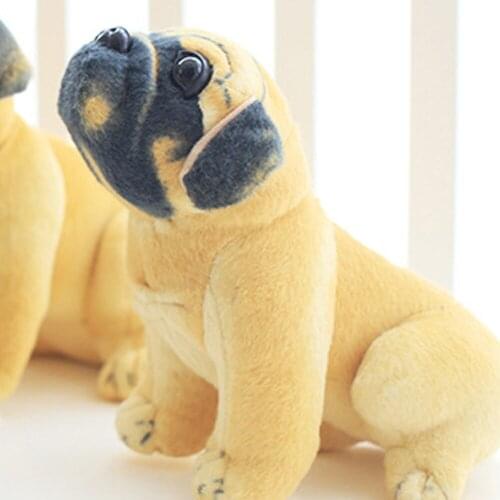 Pug dog simulation animals Children plush toy dog doll birthday gift kids baby stuffed toy