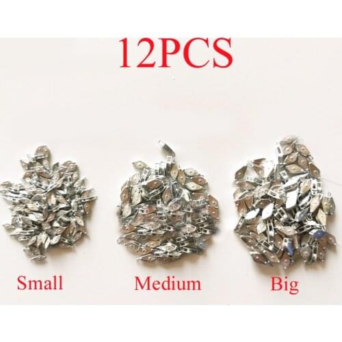 12PCS Simulation Boat Model Assembly Accessories One-wheel Pulley Small/Medium/Big Size Hanging Wheel Zinc Alloy Modern Pulleys