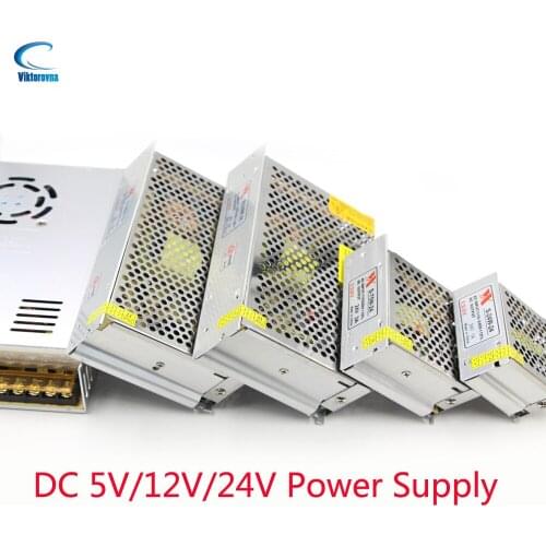 Switching Power Supply Light Transformer AC 110V 220V To DC 5V 12V 24V Power Supply Source Adapter For Led Strip CCTV AC to DC